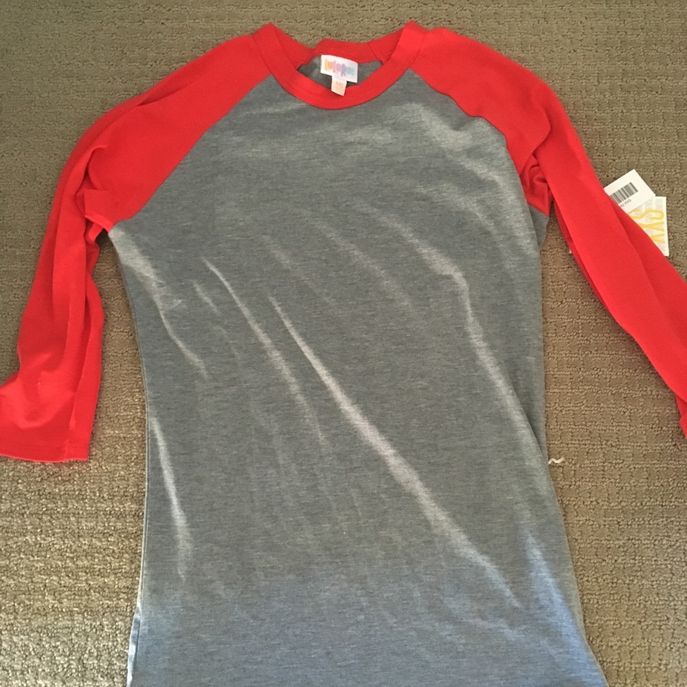 LulaRoe baseball tee